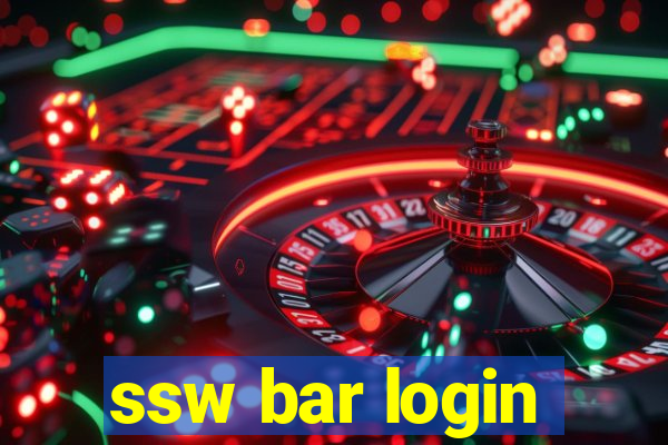 ssw bar login